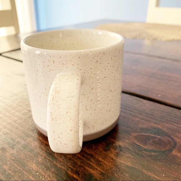 Starbucks Heart of Gold Ceramic Mug Rose Gold 2017 - Picture 2 of 5